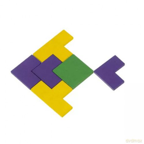 Układanka drewniana- puzzle/ Kruzzel 22667