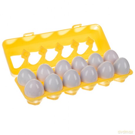Układanka- jajka zestaw 12szt. 26653