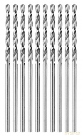 Wiertła do metalu Baildon BASIC DIN 338 RN NWKa 1,6 mm, HSS (S), 43-20 mm, wielokrotność 10