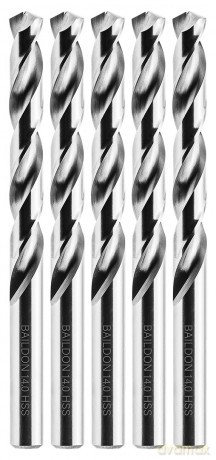 Wiertła do metalu Baildon BASIC DIN 338 RN NWKa 14 mm, HSS (S), 160-108 mm, wielokrotność 5