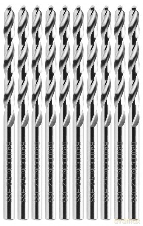 Wiertła do metalu Baildon BASIC DIN 338 RN NWKa 5,2 mm, HSS (S), 86-52 mm, wielokrotność 10