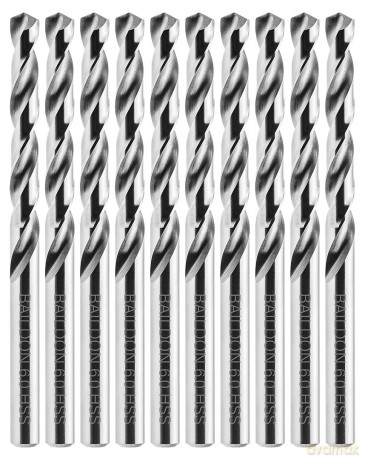 Wiertła do metalu Baildon BASIC DIN 338 RN NWKa 6 mm, HSS (S), 93-57 mm, wielokrotność 10