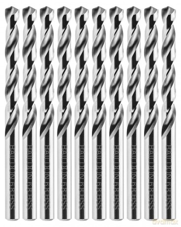 Wiertła do metalu Baildon BASIC DIN 338 RN NWKa 6,8 mm, HSS (S), 109-69 mm, wielokrotność 10
