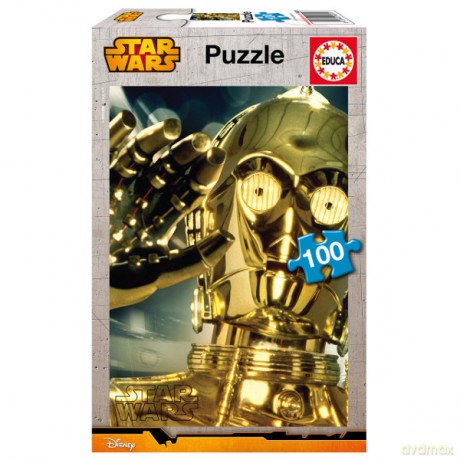 EDUCA 100 EL. Star Wars, C3PO [PUZZLE]