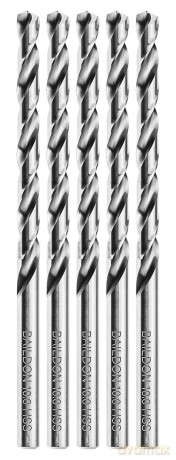 Wiertła do metalu Baildon BASIC DIN 340 RN NWKb 10 mm, HSS (S), 184-121 mm, wielokrotność 5