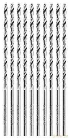 Wiertła do metalu Baildon BASIC DIN 340 RN NWKb 3,2 mm, HSS (S), 106-69 mm, wielokrotność 10