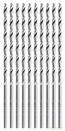 Wiertła do metalu Baildon BASIC DIN 340 RN NWKb 4,5 mm, HSS (S), 126-82 mm, wielokrotność 10
