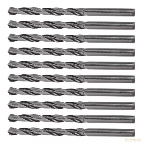 Wiertła do metalu HSS, 3.0 mm, 10 szt.