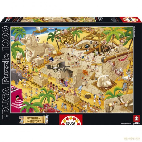 EDUCA 1000 EL. Antyczny Egipt [PUZZLE]