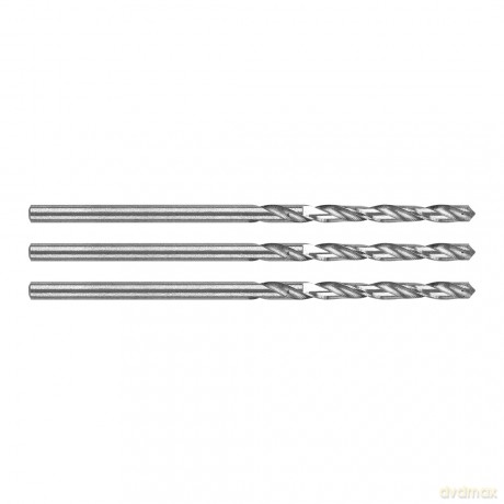 Wiertła do metalu HSS, DIN 338, 1.5 mm, 3 szt.