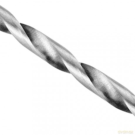 Wiertła do metalu HSS, DIN 338, 4.5 mm, 2 szt.