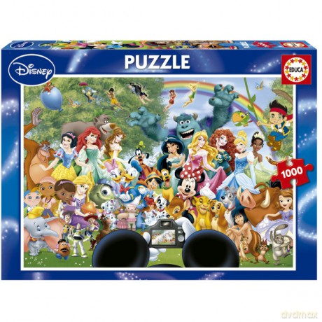 EDUCA 1000 EL. Cudowny świat Disneya [PUZZLE]