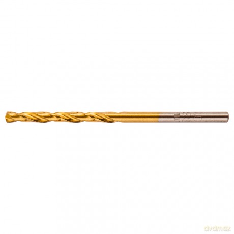 Wiertła do metalu HSS-TiN 2.5 mm, 3 szt.