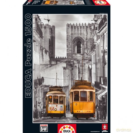 EDUCA 1500 EL. Dzielnica Alfama, Lisbona [PUZZLE]