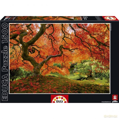 EDUCA 1500 EL. Ogród japoński [PUZZLE]