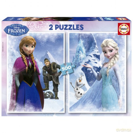 EDUCA 2X500 EL. Frozen [PUZZLE]