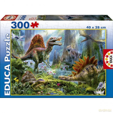 EDUCA 300 EL. Dinozaury [PUZZLE]
