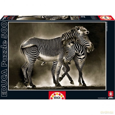 EDUCA 500 EL. Zebry [PUZZLE]