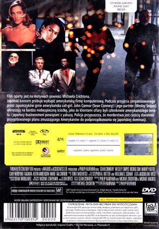Wschodzące słońce [DVD]