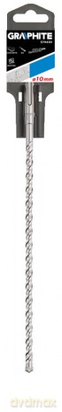Wiertło do betonu SDS Plus, 10 x 350 mm, S4, quatro