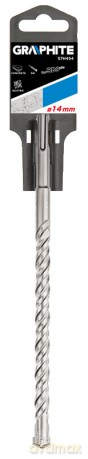 Wiertło do betonu SDS Plus, 14 x 210 mm, S4, quatro