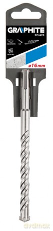 Wiertło do betonu SDS Plus, 16 x 210 mm, S4, quatro
