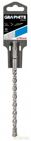 Wiertło do betonu SDS Plus, 16 x 260 mm, S4, quatro