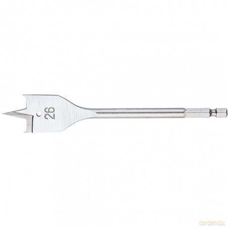 Wiertło do drewna łopatkowe, 26 x 152 mm