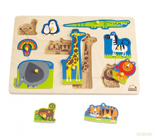 HAPE Dzikie zwierzęta [ZABAWKA]