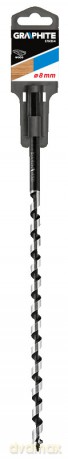 Wiertło do drewna spiralne, 8 x 250 mm