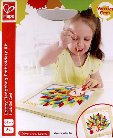HAPE Wyszywanka Jeż [ZABAWKA]