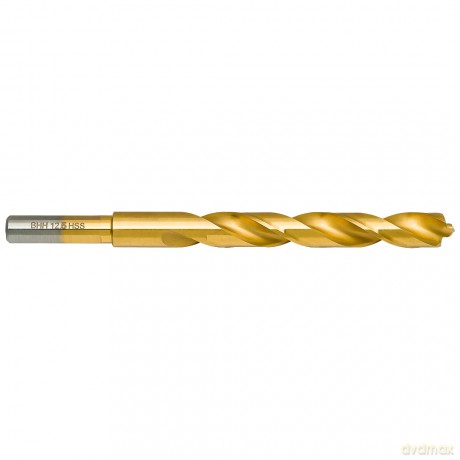 Wiertło do metalu Baildon DIN 338 RN 12,5 mm, HSS TiN (S), 151-101 mm (chwyt 3-płaszczyznowy)