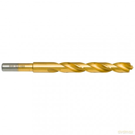 Wiertło do metalu Baildon DIN 338 RN 13 mm, HSS TiN (S), 151-101 mm (chwyt 3-płaszczyznowy)