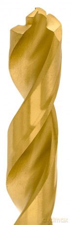 Wiertło do metalu Baildon DIN 338 RN 5,5 mm, HSS TiN (S), 93-57 mm (chwyt 3-płaszczyznowy)