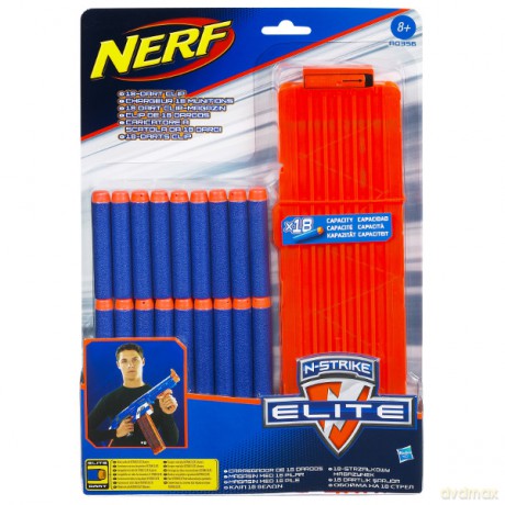 HASBRO Nerf Zest. 18 strzałek z magazynk [ZABAWKA]