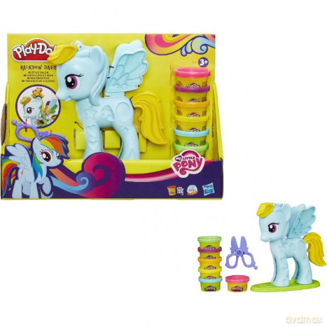 HASBRO PlayDoh Salon fryzjerski Rainbow [ZABAWKA]