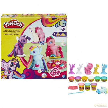 HASBRO PlayDoh Stylowe kucyki [ZABAWKA]