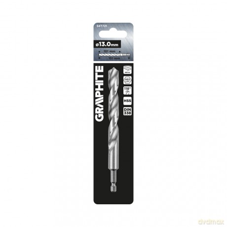 Wiertło do metalu Hex 13.0 mm