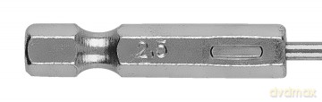 Wiertło do metalu Hex 2.5 mm, 2 szt.
