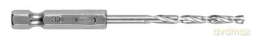 Wiertło do metalu Hex 3.0 mm, 2 szt.