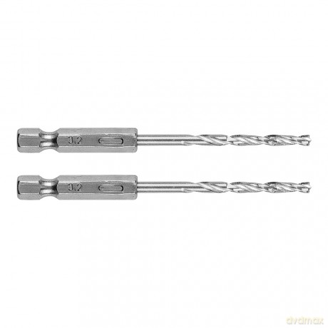 Wiertło do metalu Hex 3.2 mm, 2 szt.