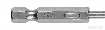 Wiertło do metalu Hex 3.2 mm, 2 szt.