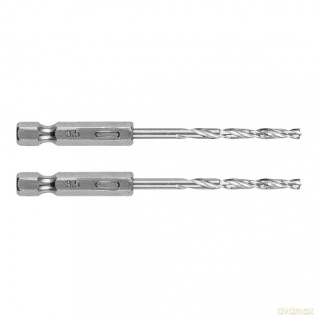 Wiertło do metalu Hex 3.5 mm, 2 szt.