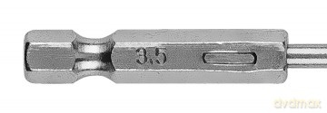 Wiertło do metalu Hex 3.5 mm, 2 szt.