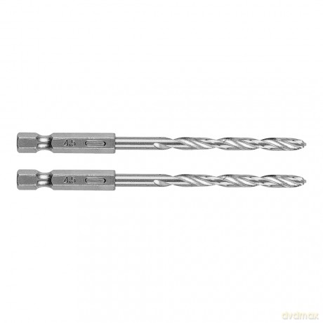 Wiertło do metalu Hex 4.5 mm, 2 szt.