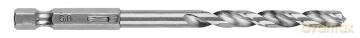 Wiertło do metalu Hex 6.0 mm, 2 szt.