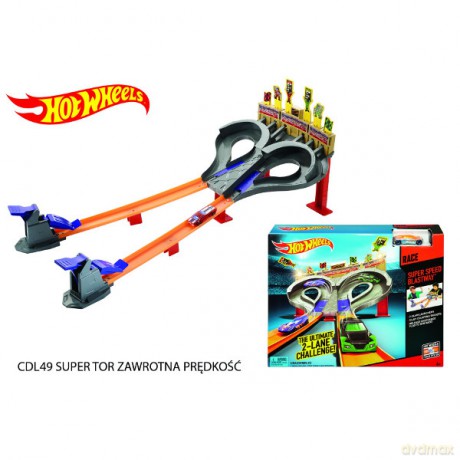 HOT WHEELS Super tor zawrotna prędkość [ZABAWKA]