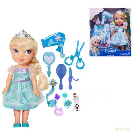 Frozen Elsa zestaw do włosów [ZABAWKA]