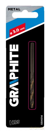 Wiertło do metalu HSS-CNC, 124°, Pro-Tec, 3.0 mm