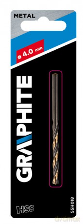 Wiertło do metalu HSS-CNC, 124°, Pro-Tec, 4.0 mm